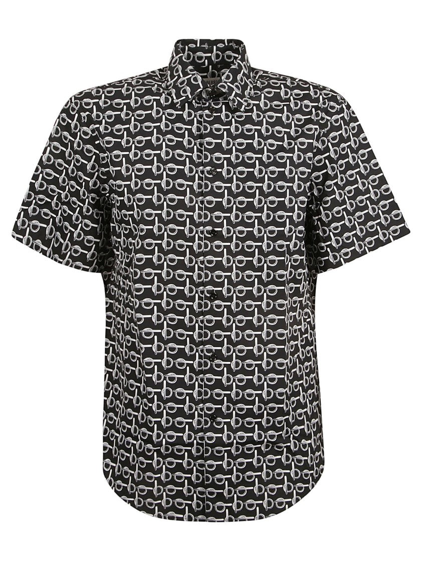 Short-Sleeved Cotton Shirt
