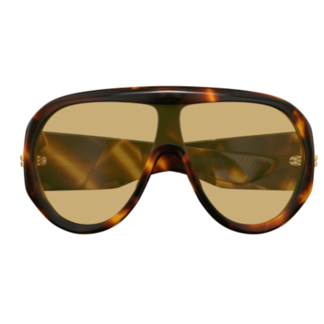 Bv1345S Tortoiseshell Acetate Oversized Shield Sunglasses
