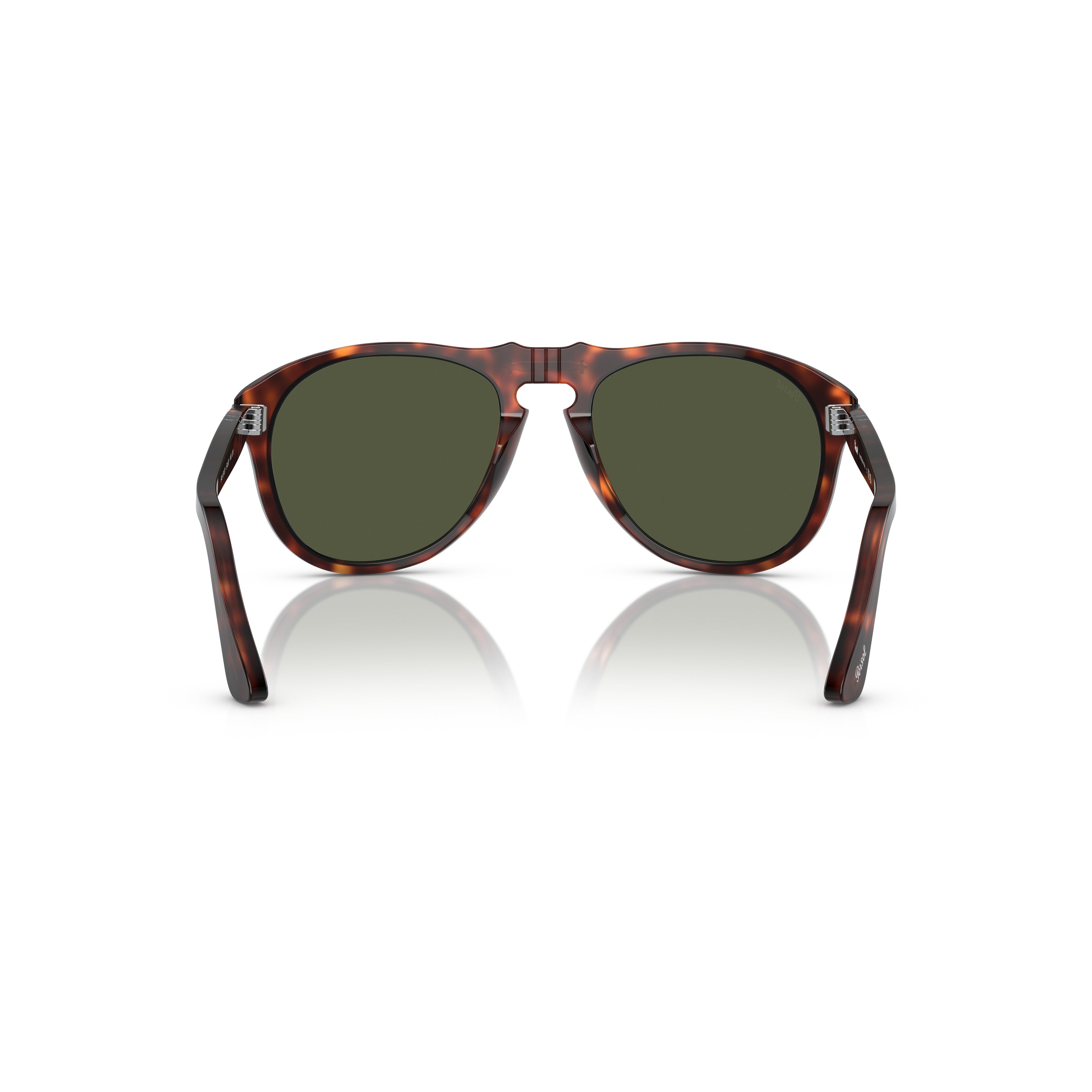 0po0649 Classic Aviator Sunglasses with Tortoiseshell Frame