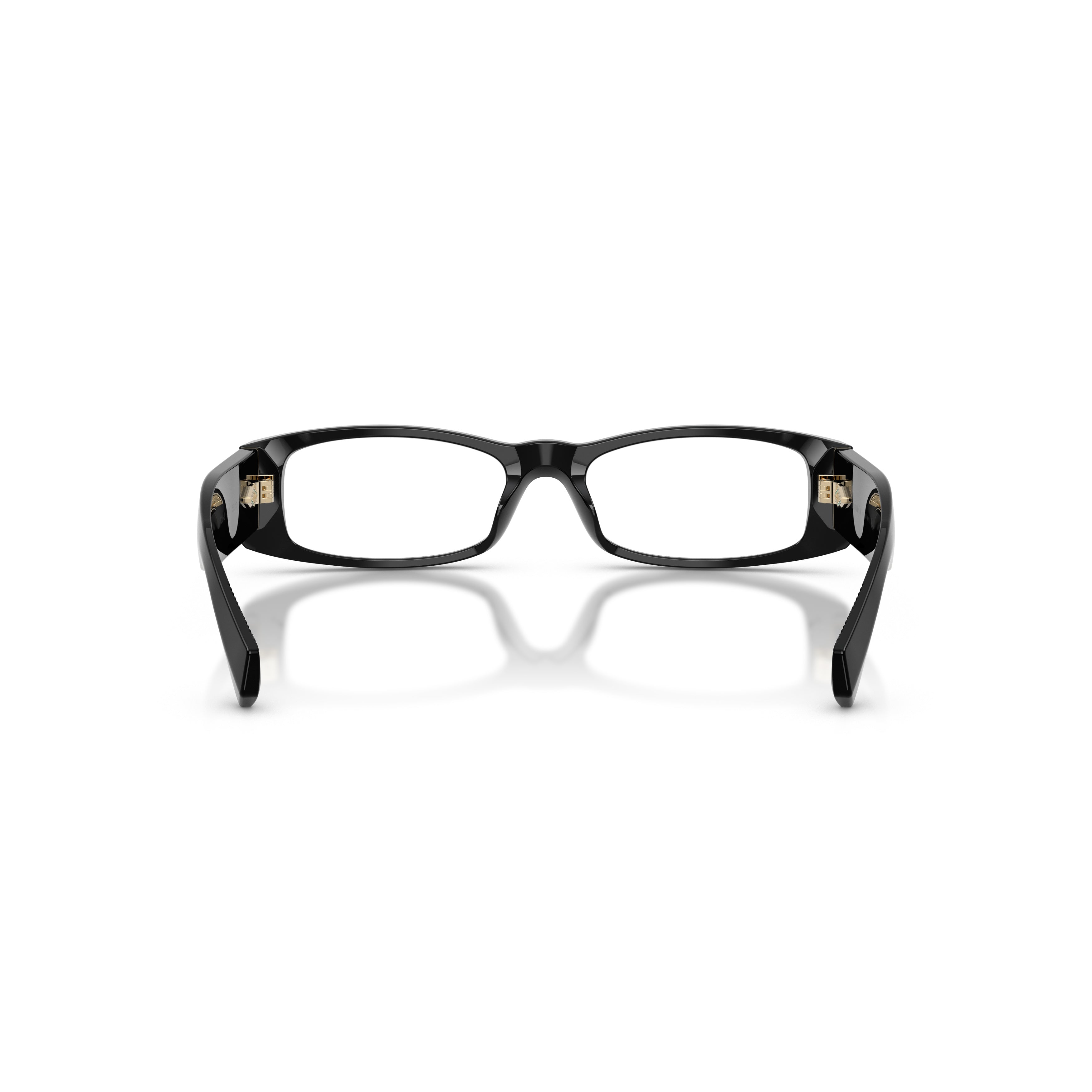 0tf2294u Rectangular Eyeglasses in Black Acetate