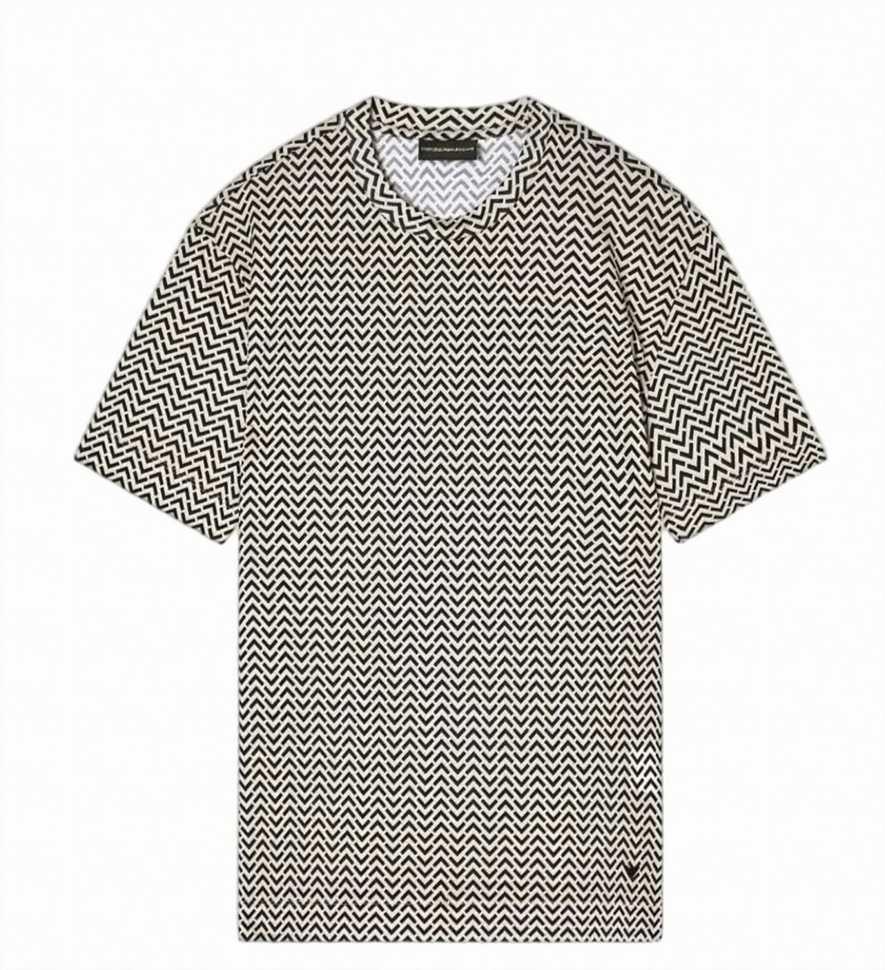Lyocell Blend Jersey Print T Shirt