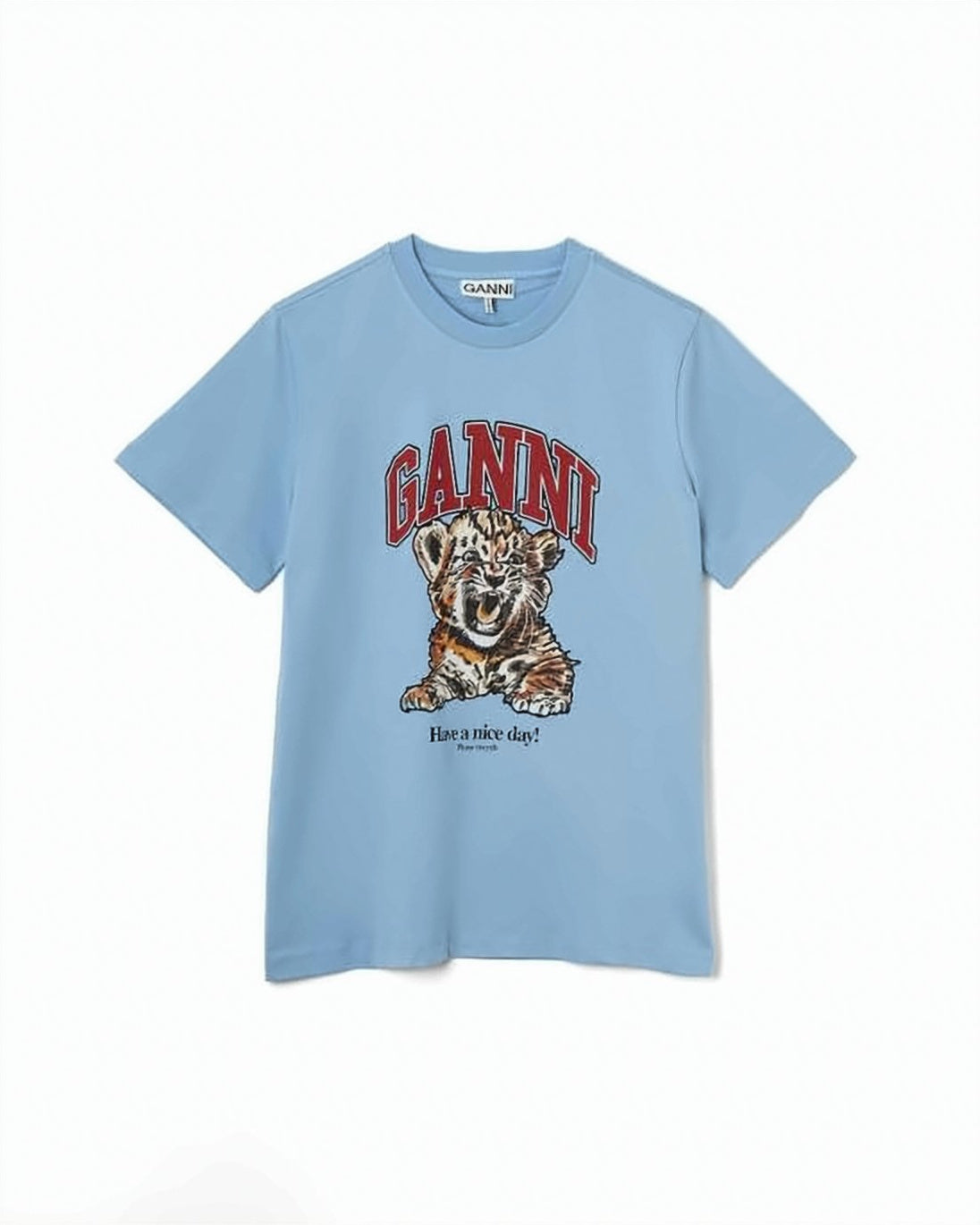 Light Blue Relaxed Organic Cotton T-Shirt
