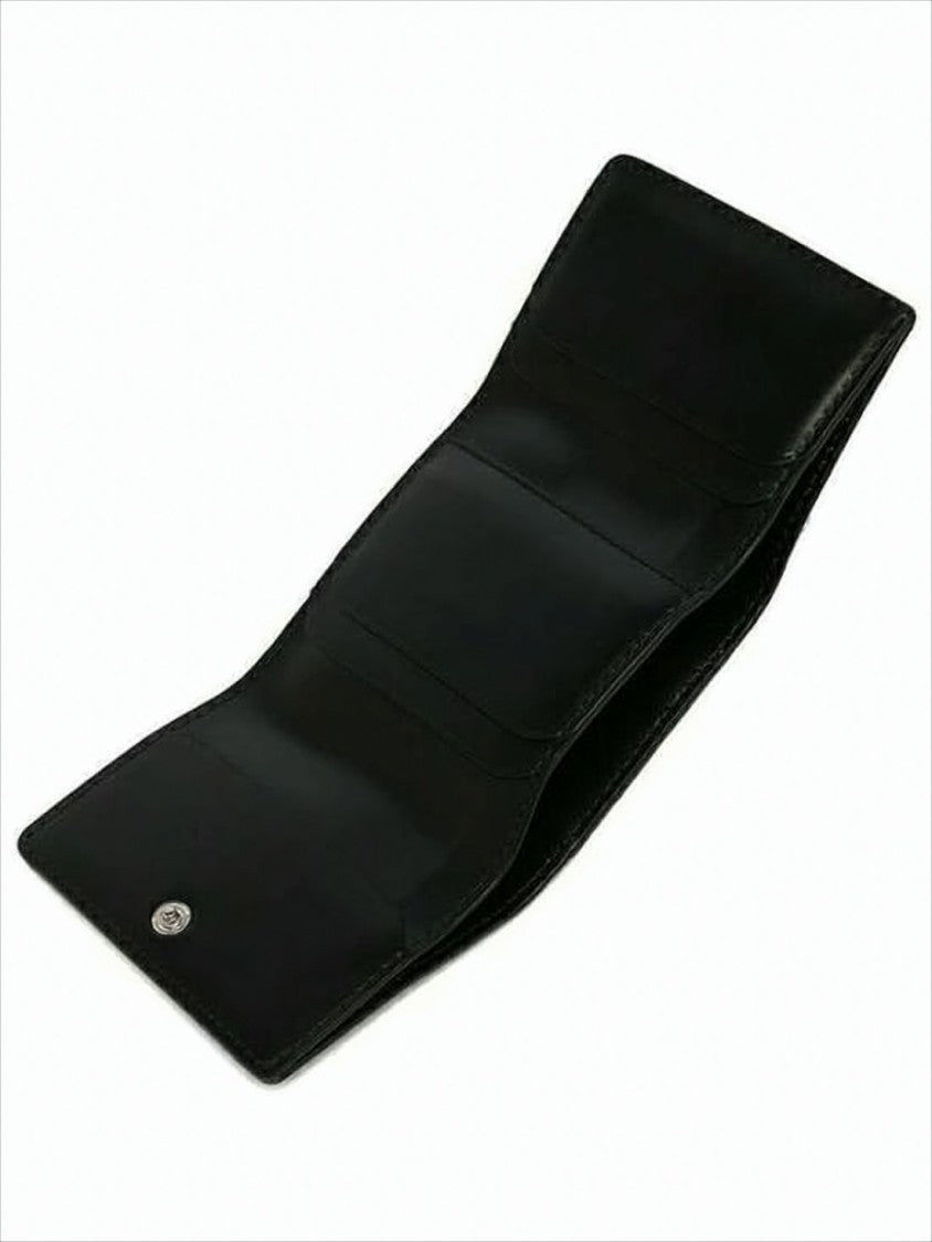 Compact Bifold Wallet in Smooth Calf Leather