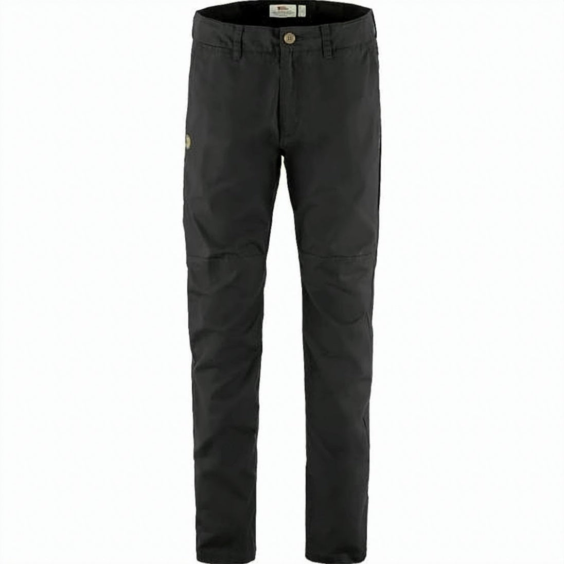 Straight Fit Pants And Secure Closure