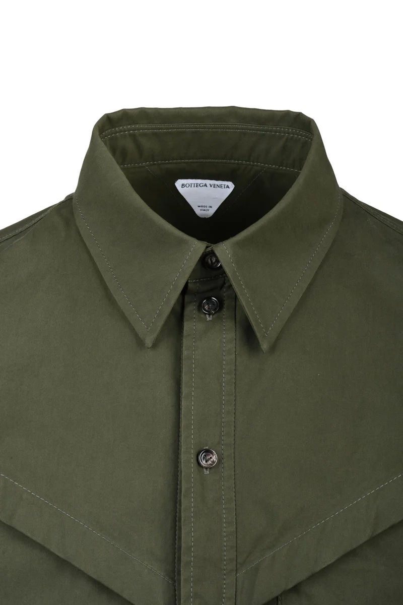 Cotton Shirt - Green