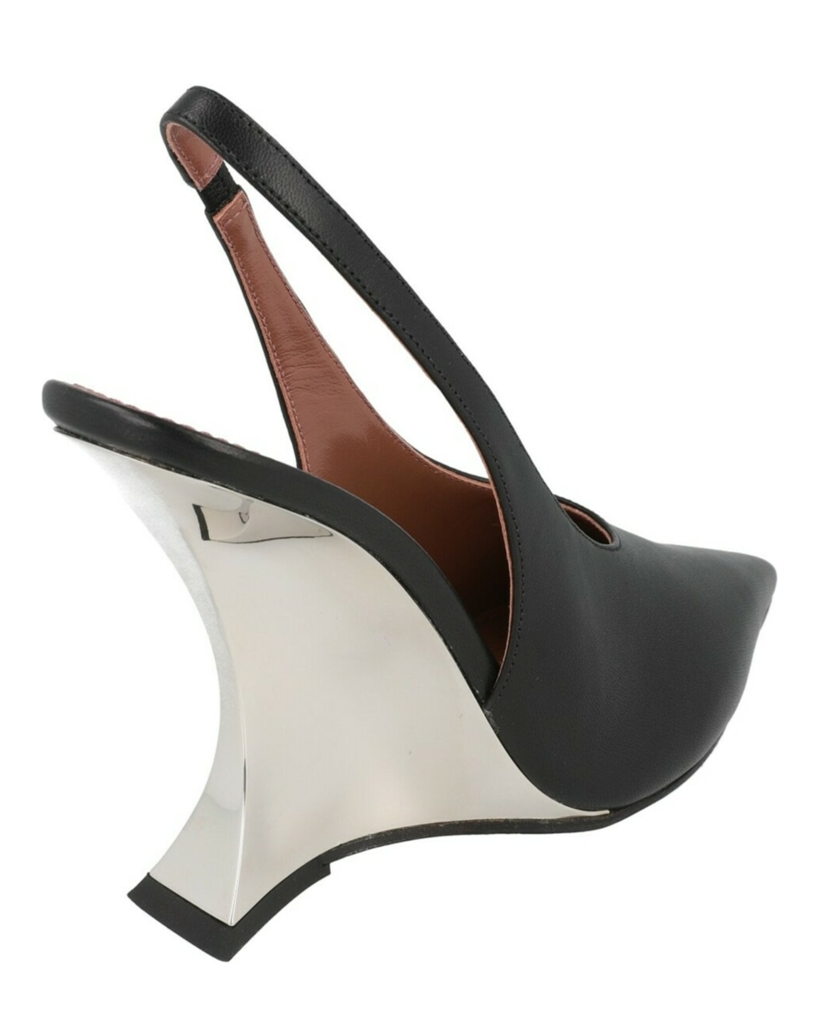 Nina Slingback Wedge Heels