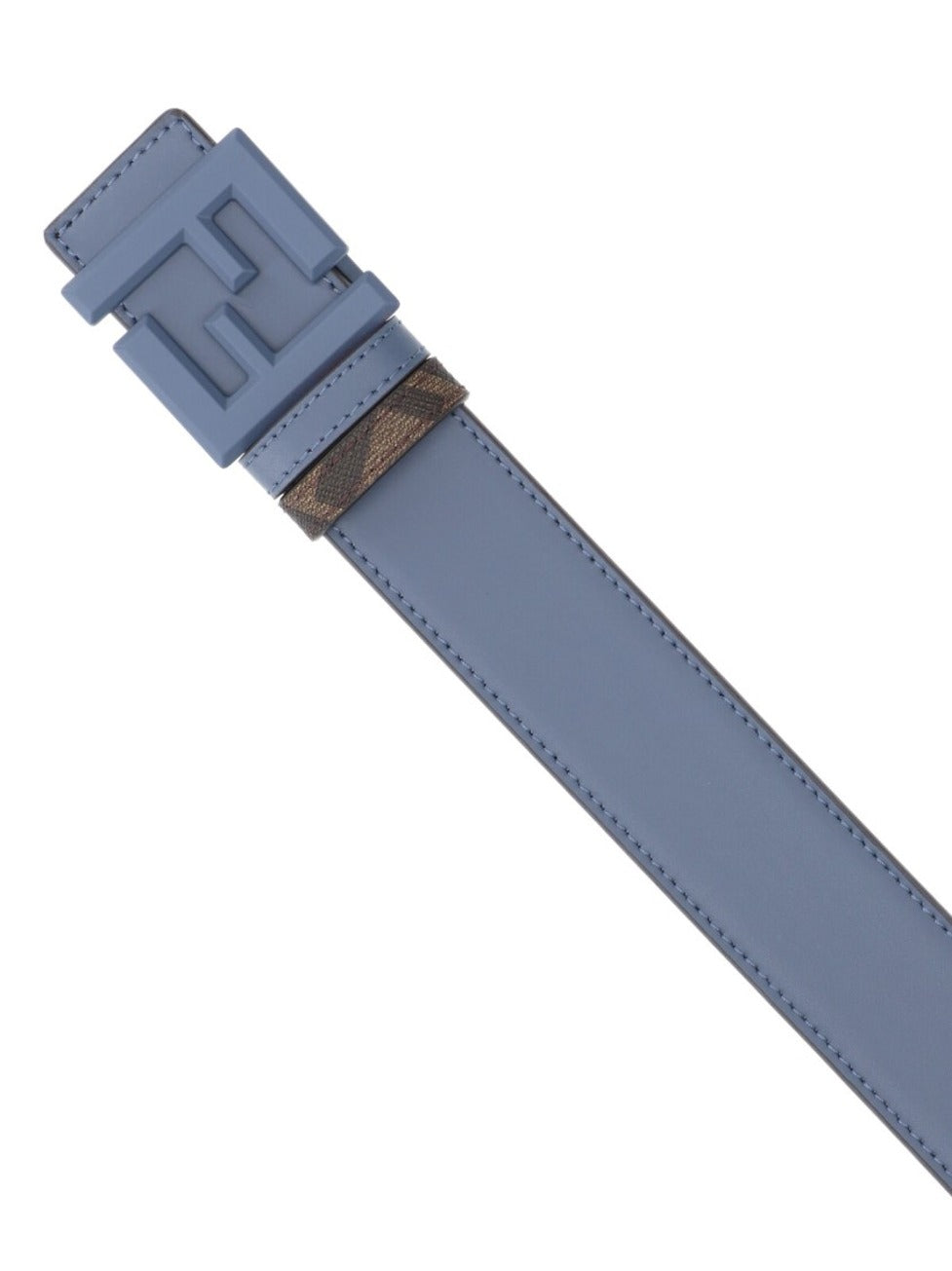 Reversible "Ff" Belt – Blue/Brown