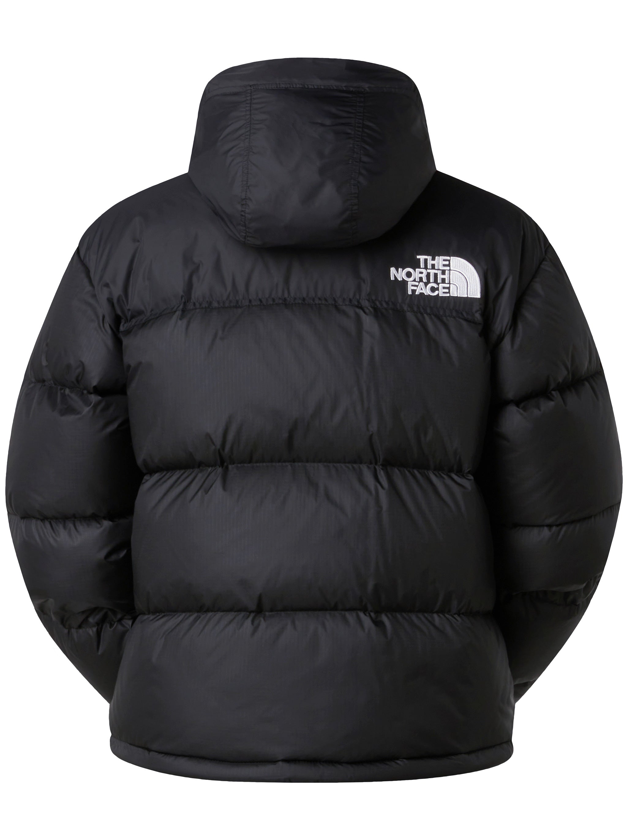 Black Retro Nuptse Cropped Puffer Duvet