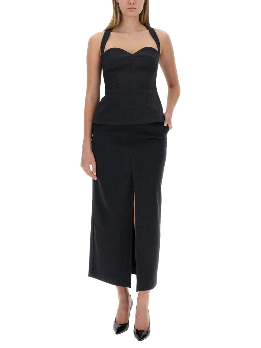 Bustier Top With Sweetheart Neckline