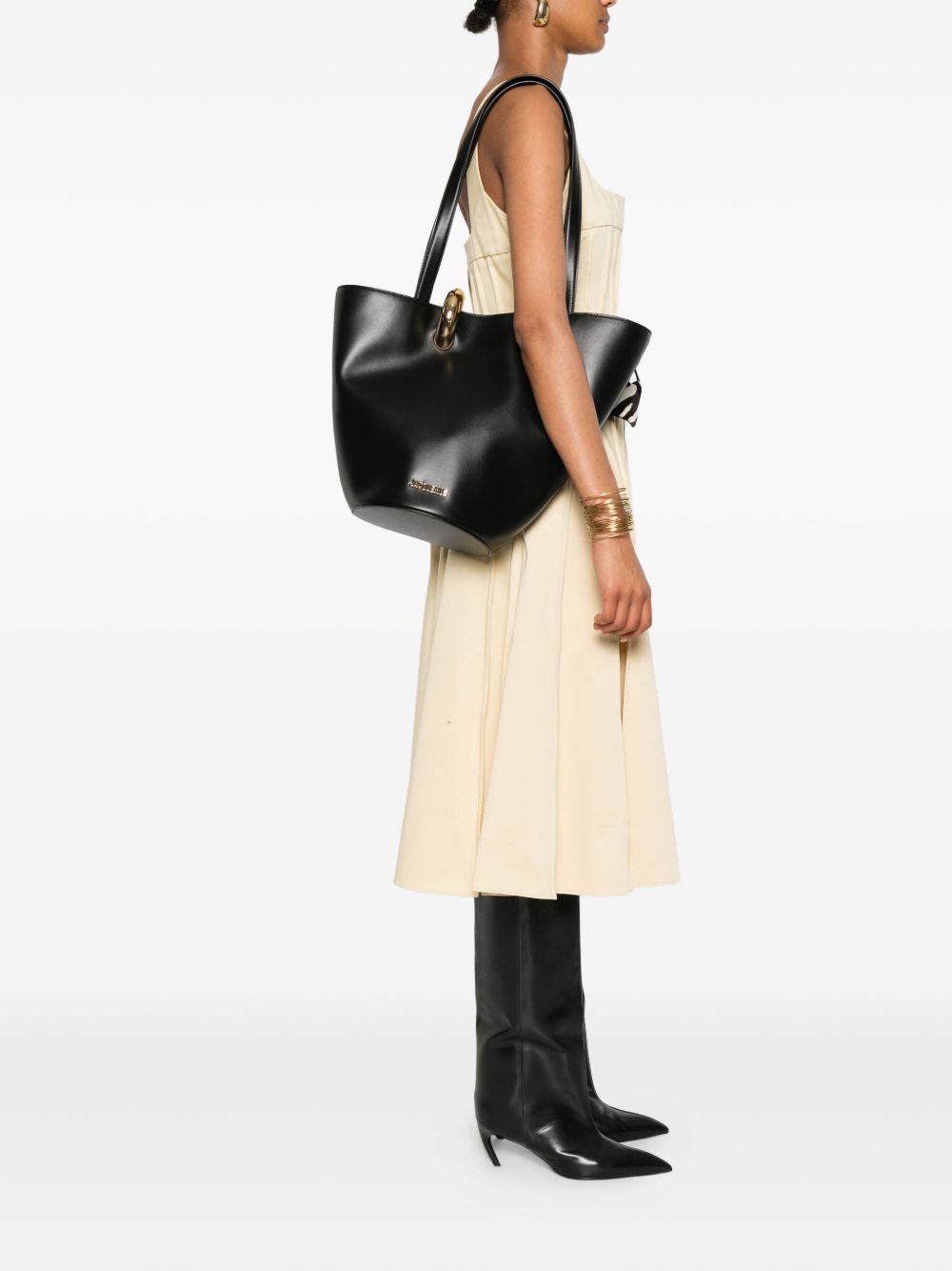 Silk and Nylon Tote Bag