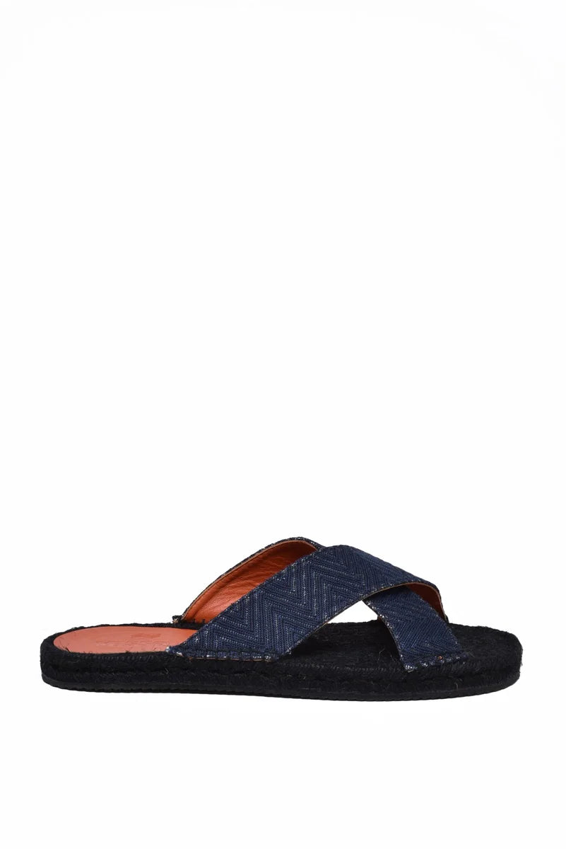 Naxos Slipper - Blue