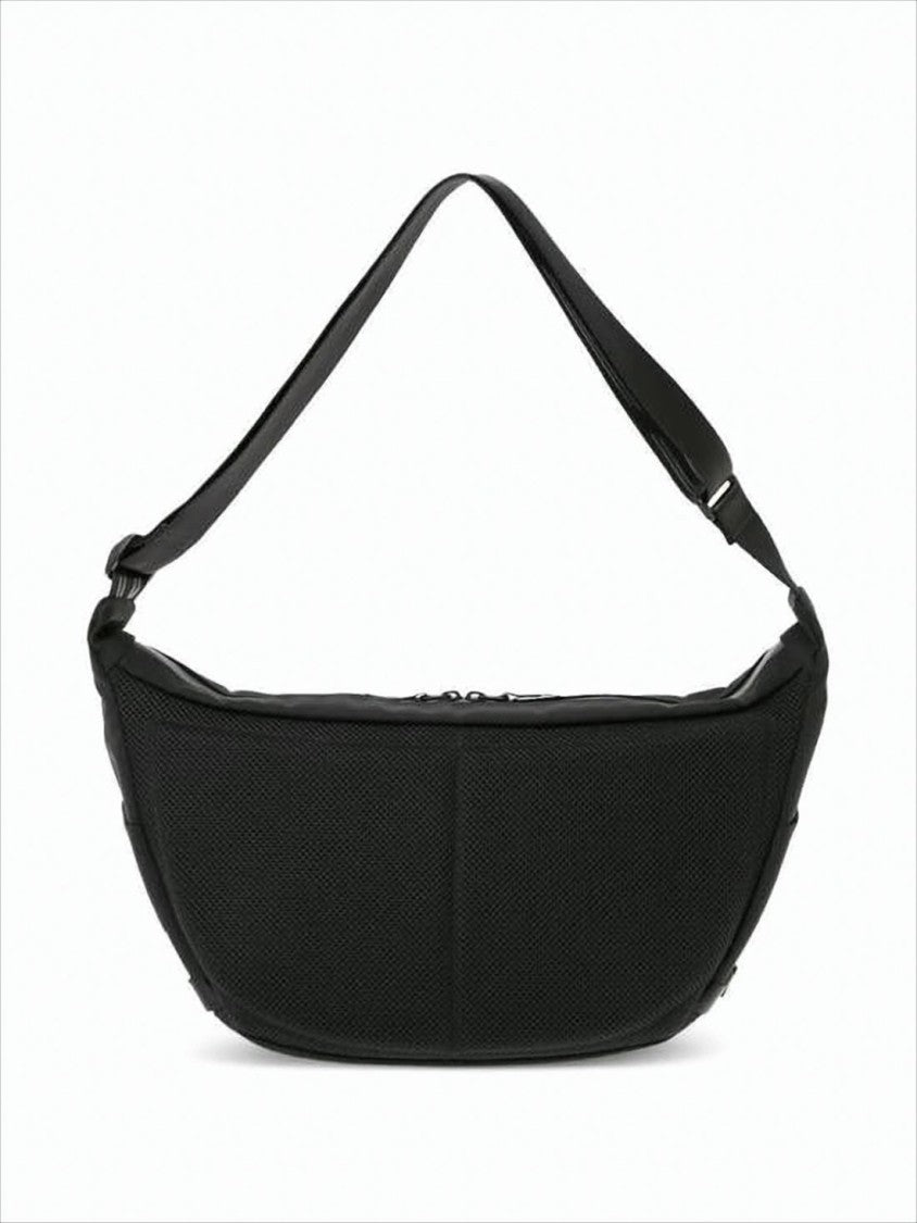 Minimalist Shoulder Bag with Front Zip Pocket