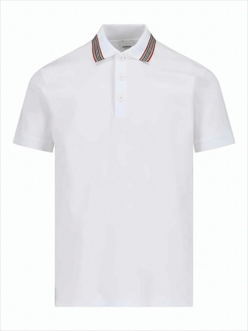 Textured Cotton Polo Shirt