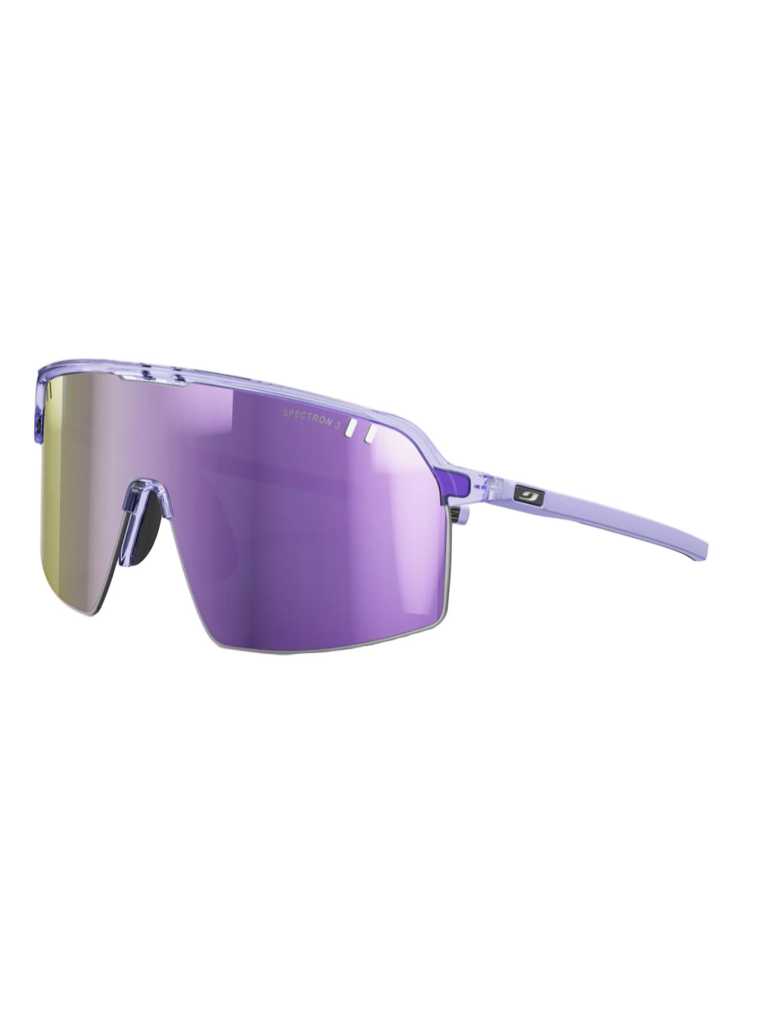 Pink and Purple Semi-Rimless Sunglasses