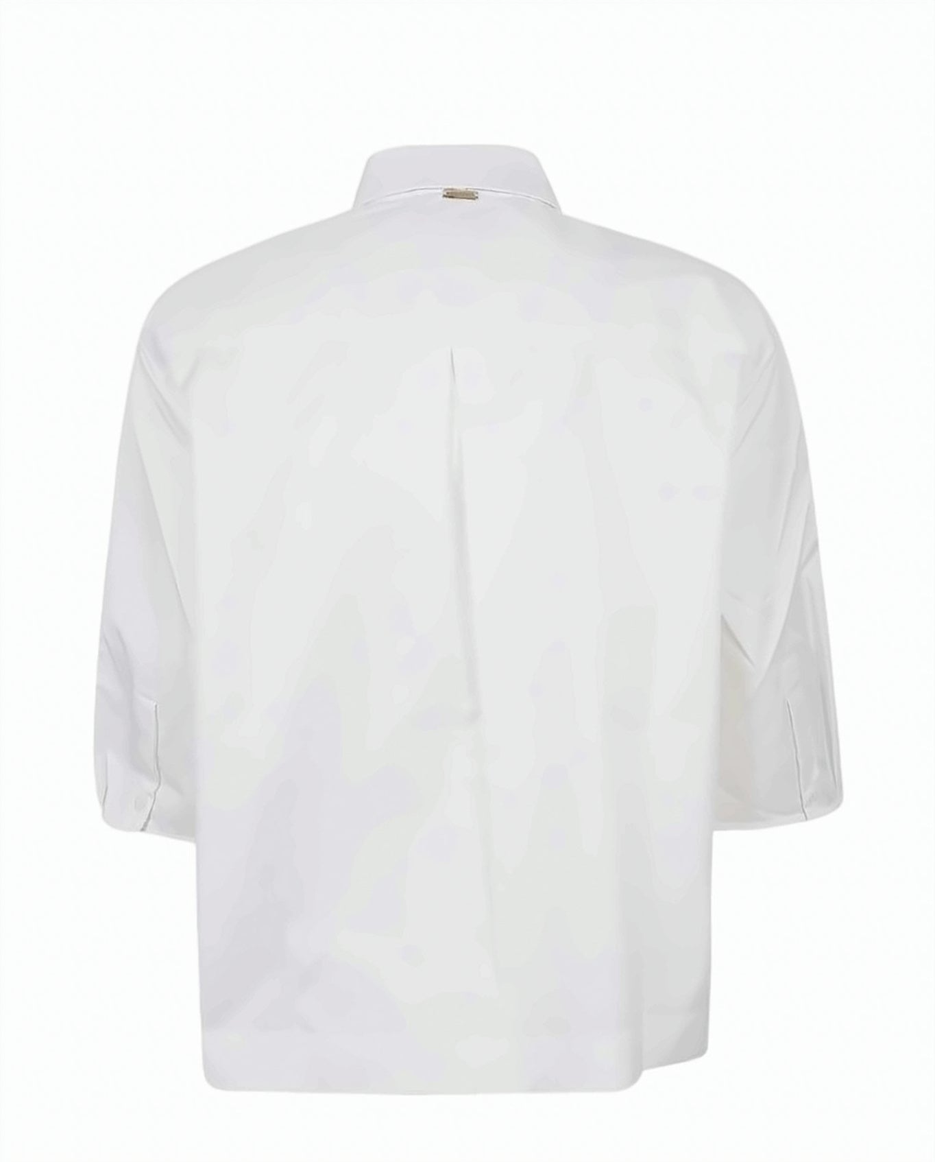 Cotton 3/4 Sleeve Classic Collar Shirt