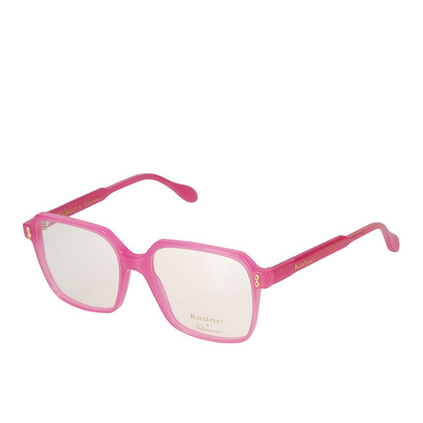 Lisa Glamour Oversized Square Frame Kador Sunglasses in Pink