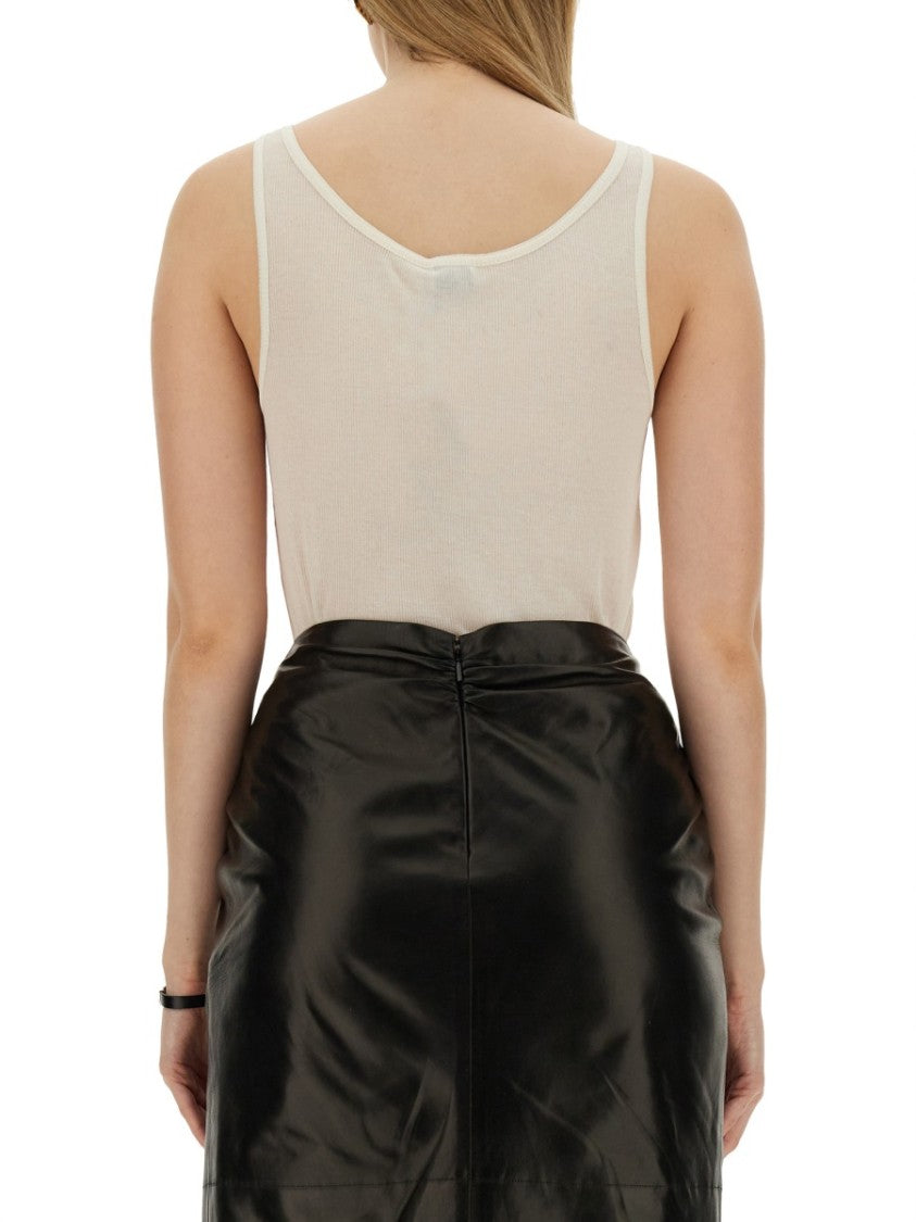 Round Neckline Cotton Tank Top