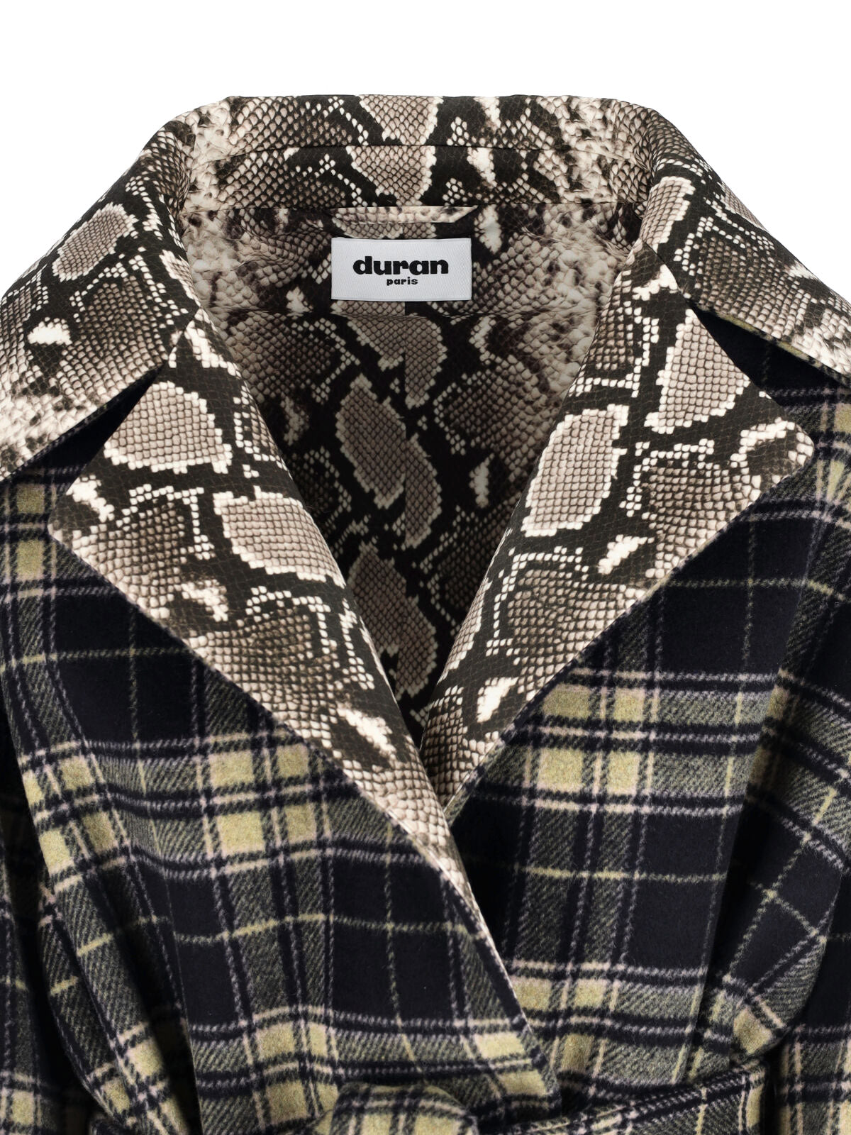 Checked Coat – Multicolor