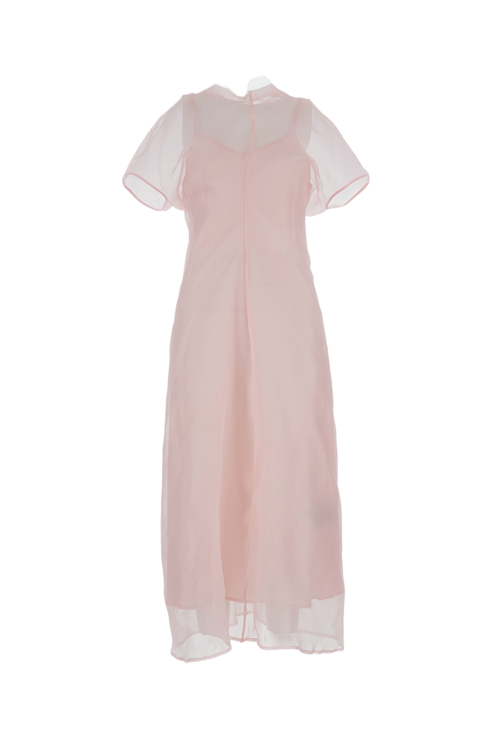 Organza Silk Midi Dress