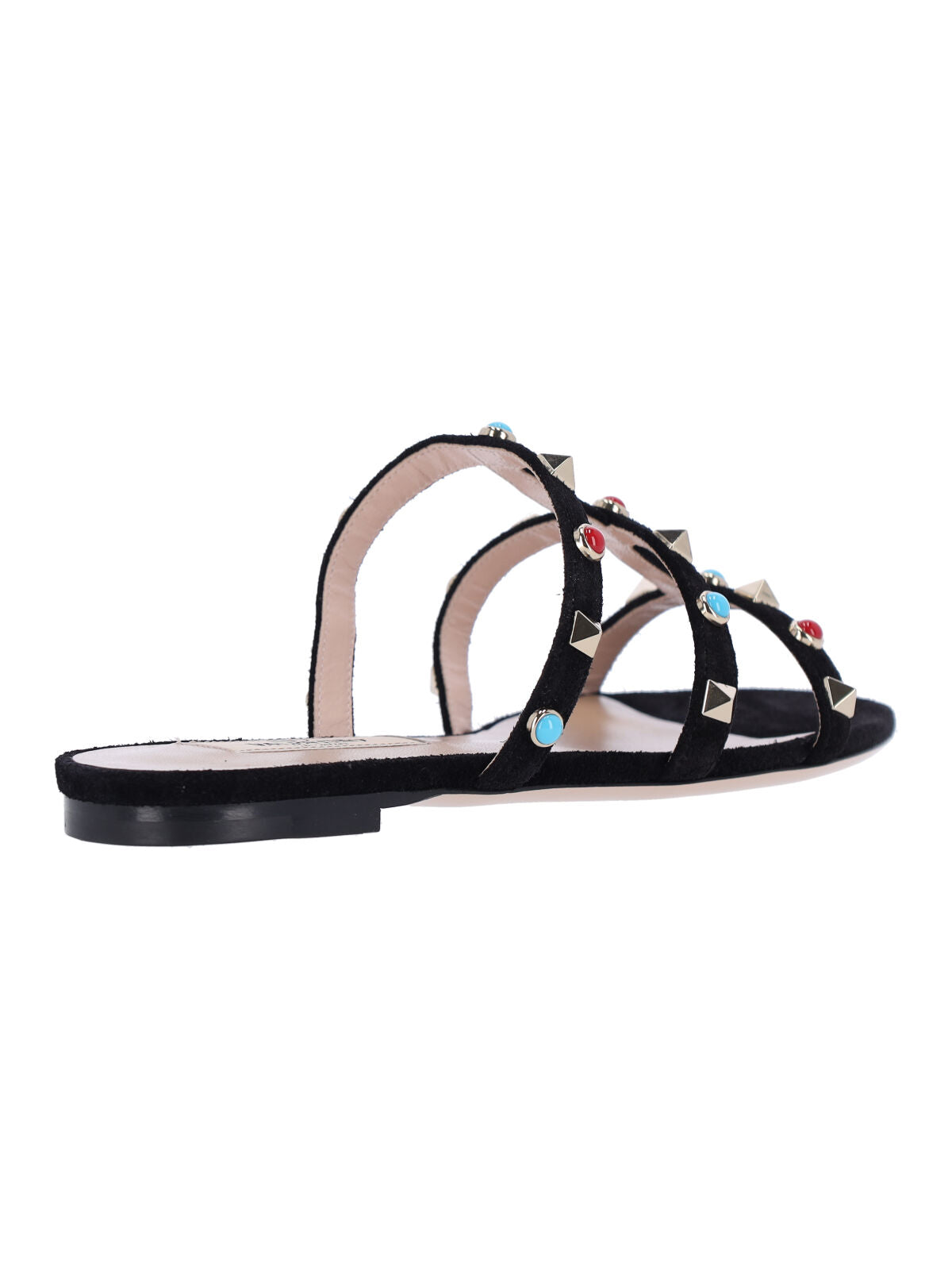 "Rockstud" Sandals – Black