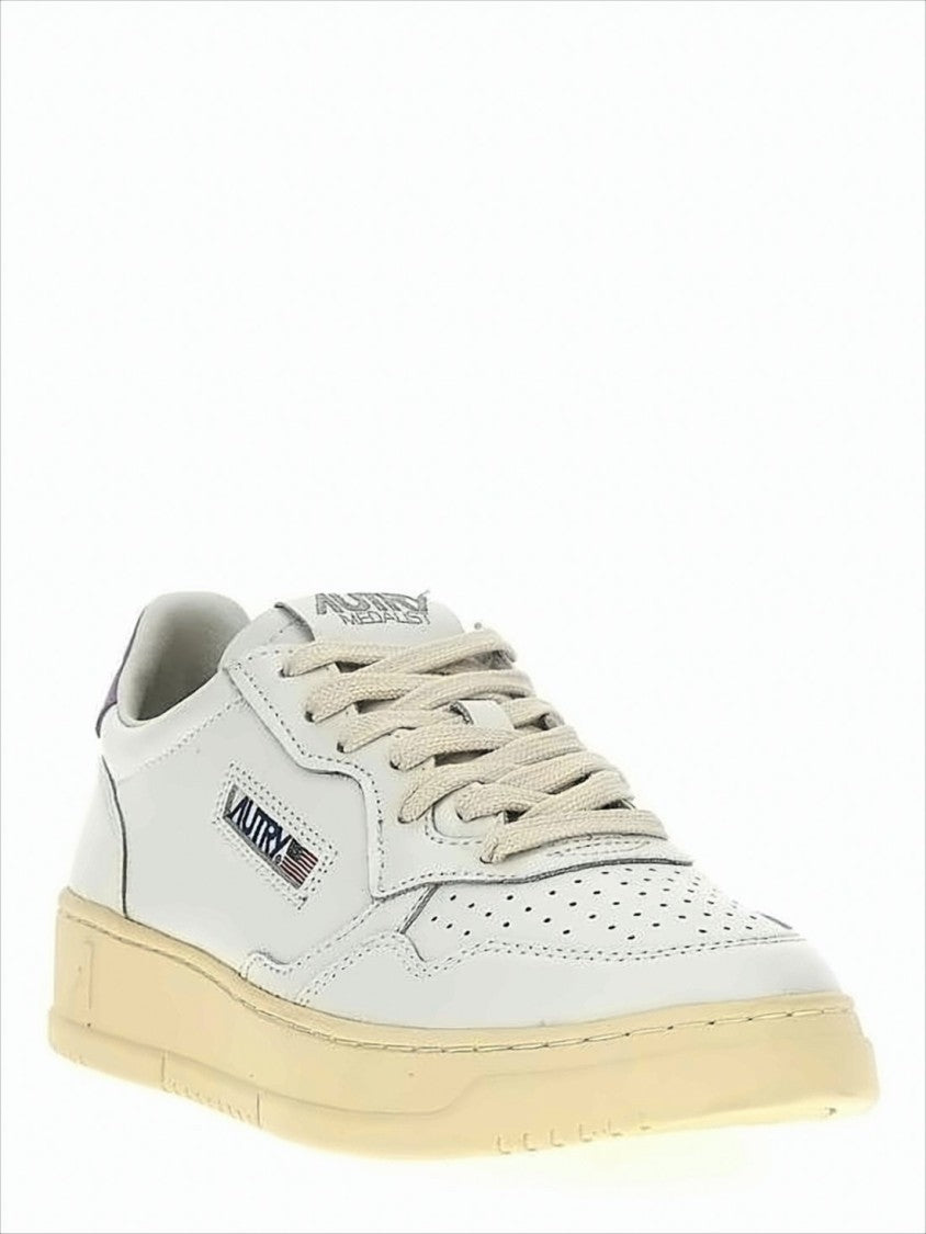 Smooth Leather Low-Top Sneakers