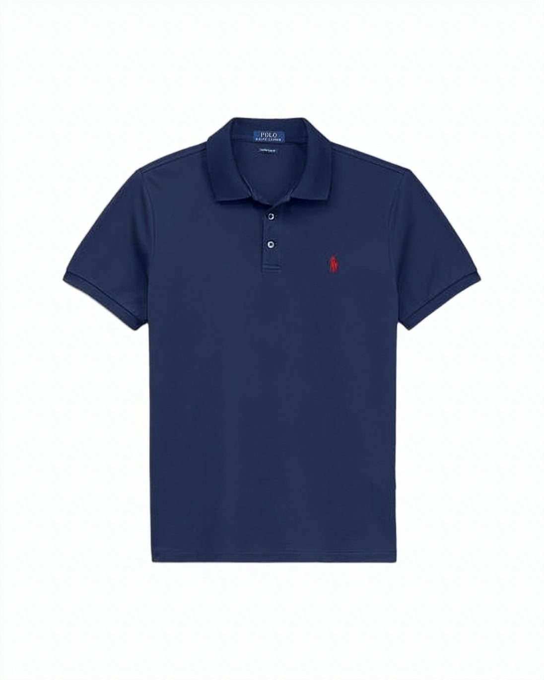 Short-Sleeve Polo Shirt With Traditional Collar