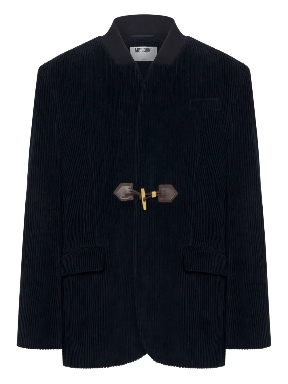 Structured Black Tailored Jacket with Classic Lapels