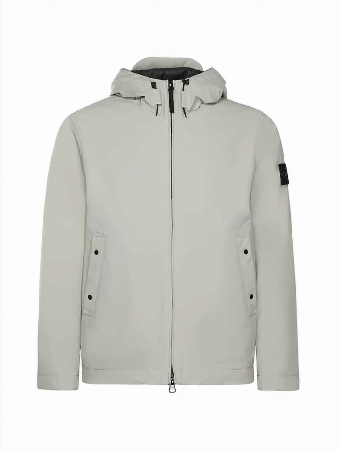 Minimalist Short Padded Jacket with Hood