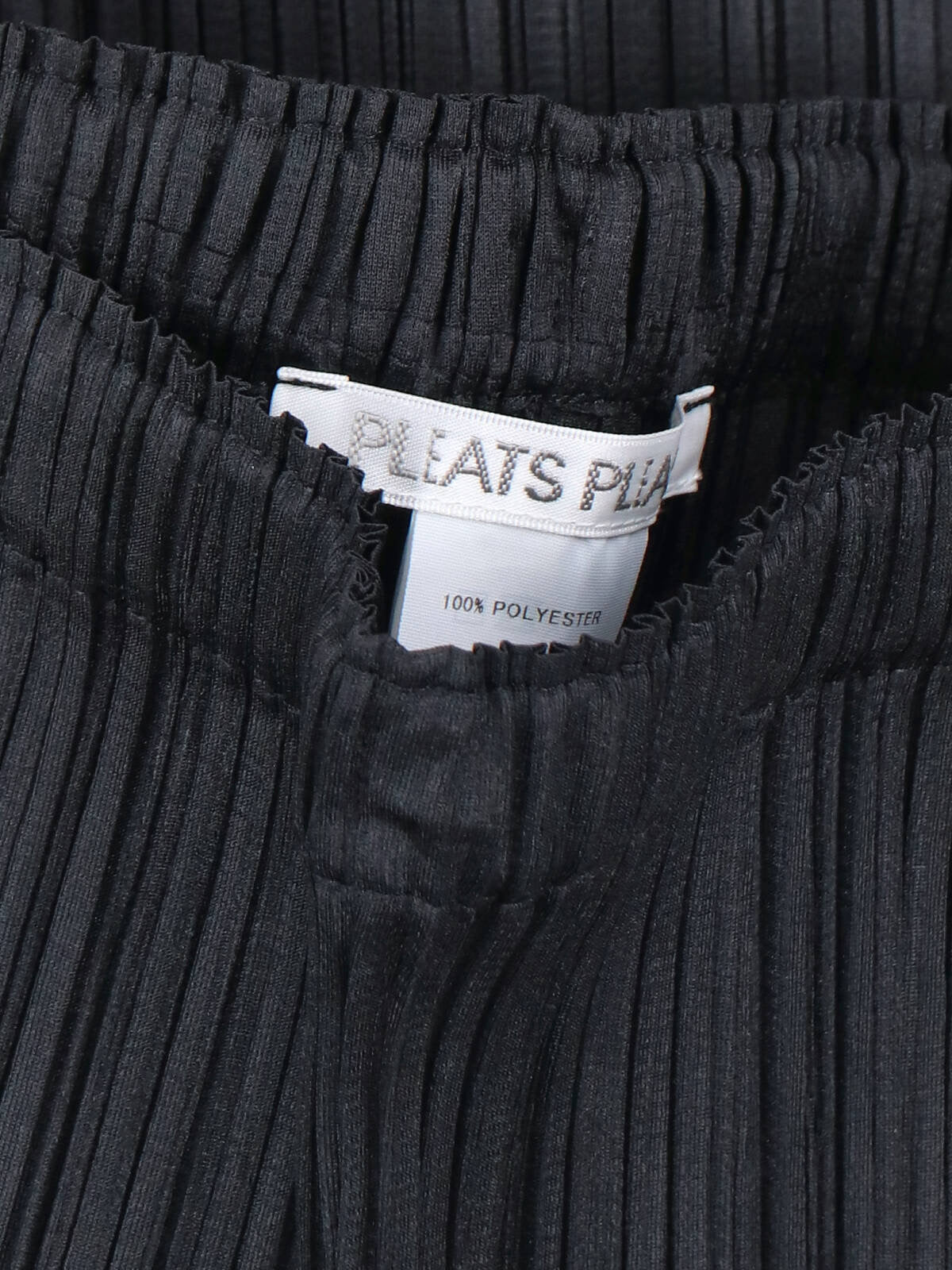 Pleats Please Black Pleated Trousers