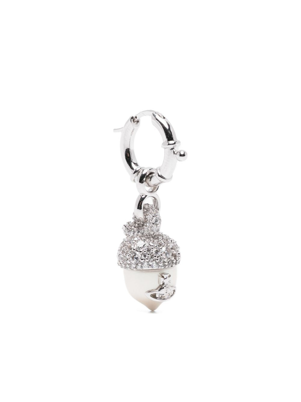 Elegant Silver-Tone Hoop Earrings