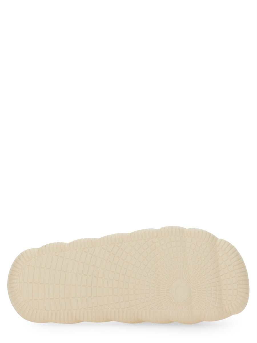 Minimalist Slide Sandal with Contoured Sole