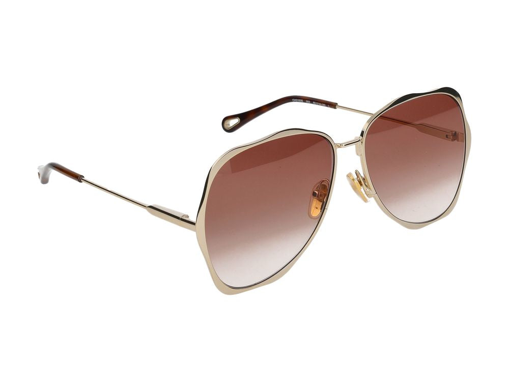 Sunglasses Chloé CH0183S 003 gold gold orange 60/14/140