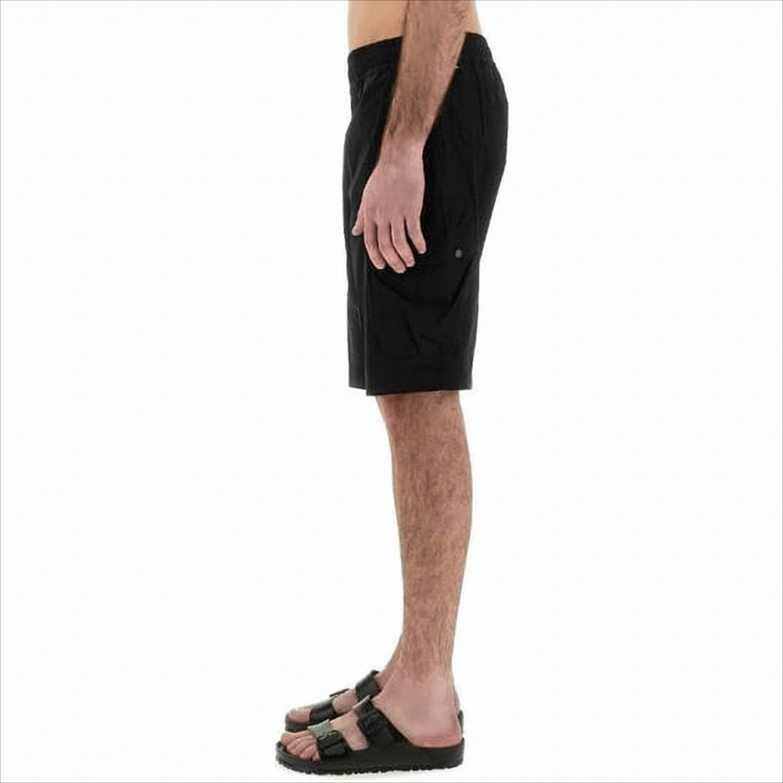 Mid-Thigh Length Straight Cut Cargo Shorts