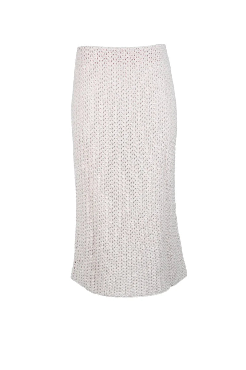 Tricot Skirt Polyester Elastane - Pink