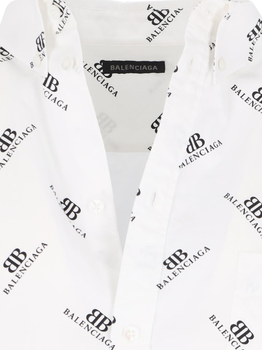 Classic Logo Shirt – White
