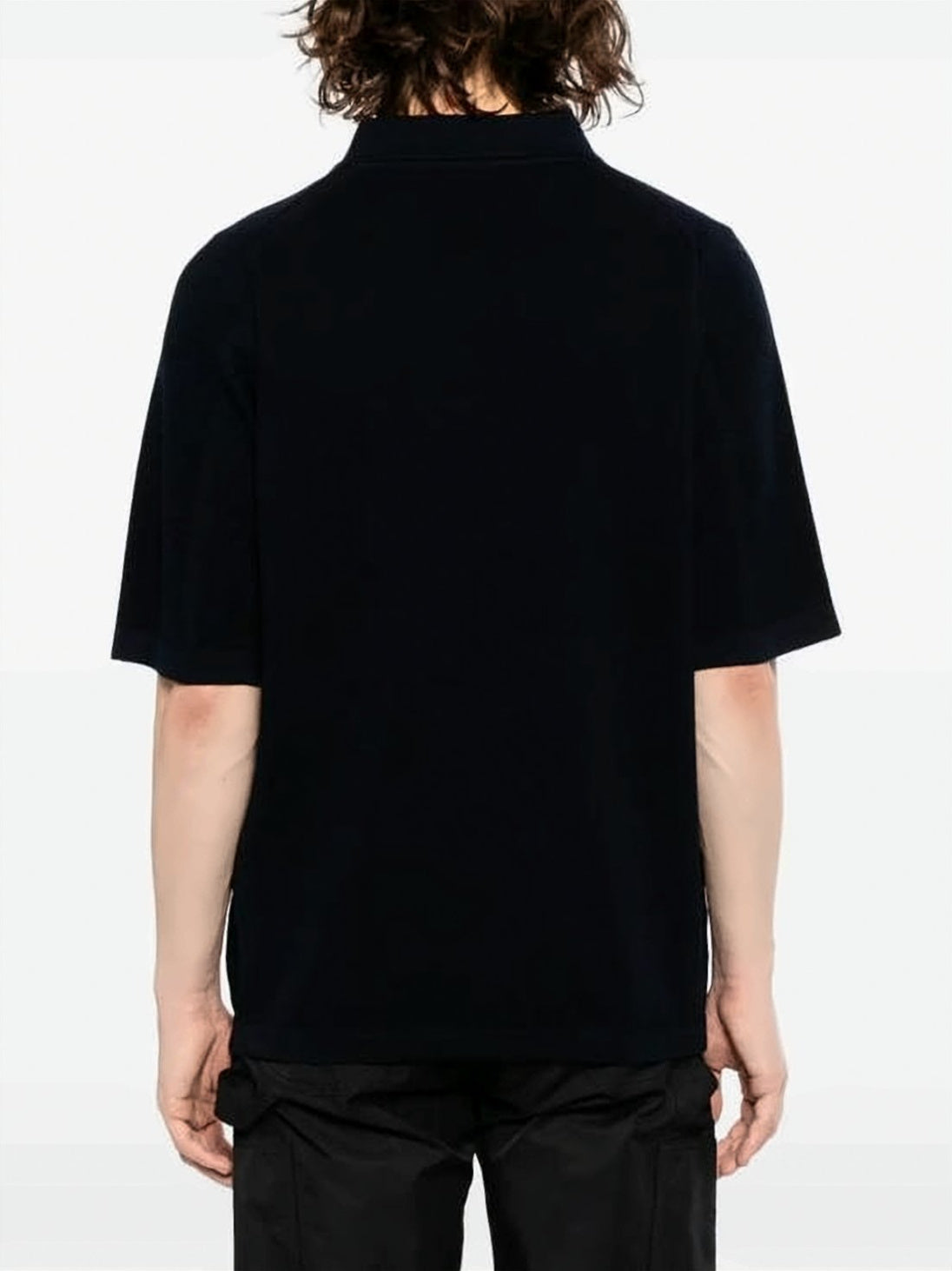 Short-Sleeved Polo Shirt with Classic Collar