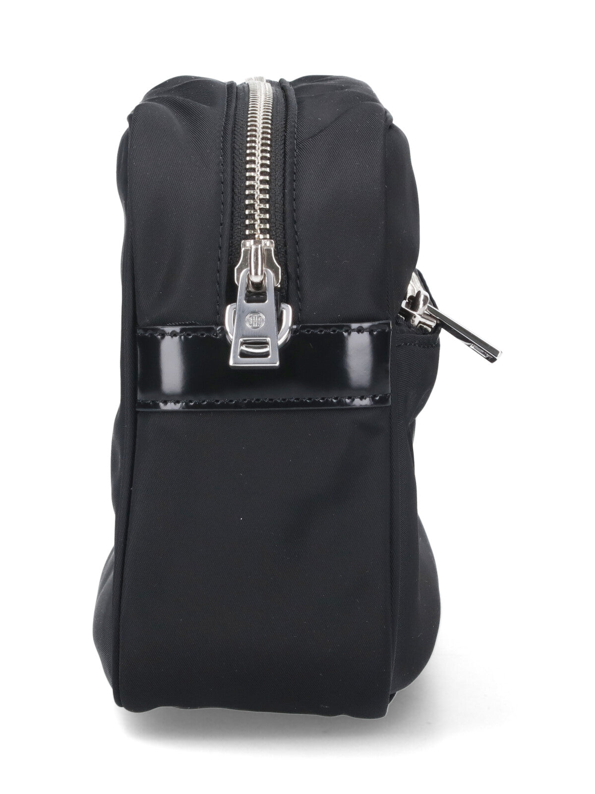 "Virginia" Shoulder Bag, In Black Fabric