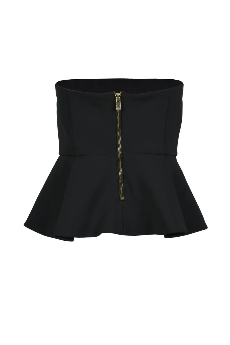 Basic Stretch Top - Black