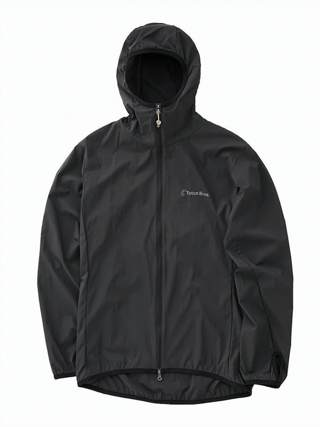 Lightweight Black Jacket with Hood