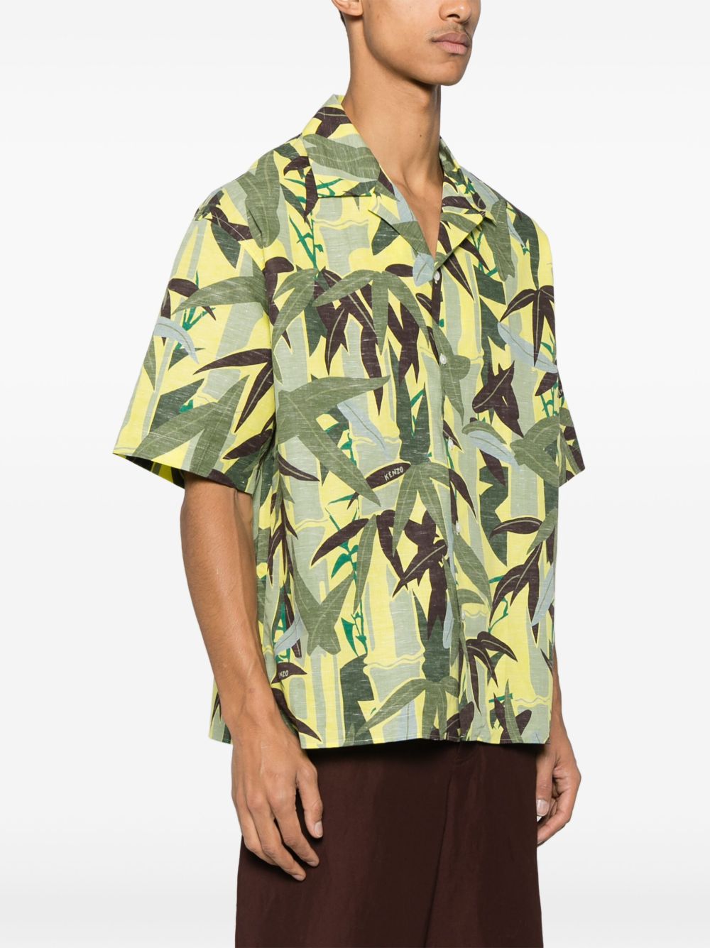 Lime Green Short-Sleeve Shirt