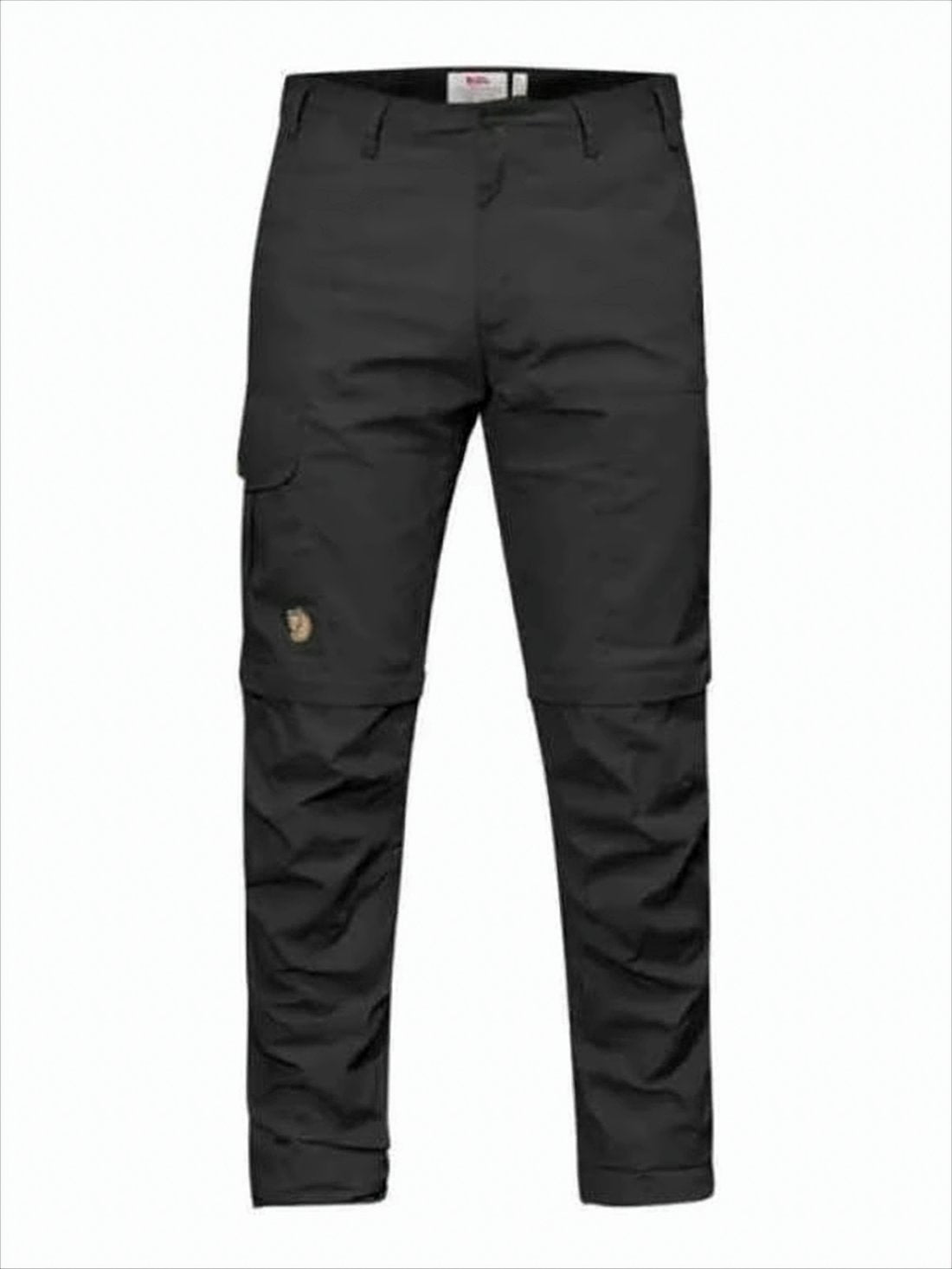 Tailored Straight Pants With Mid-Rise Waist And Practical Design