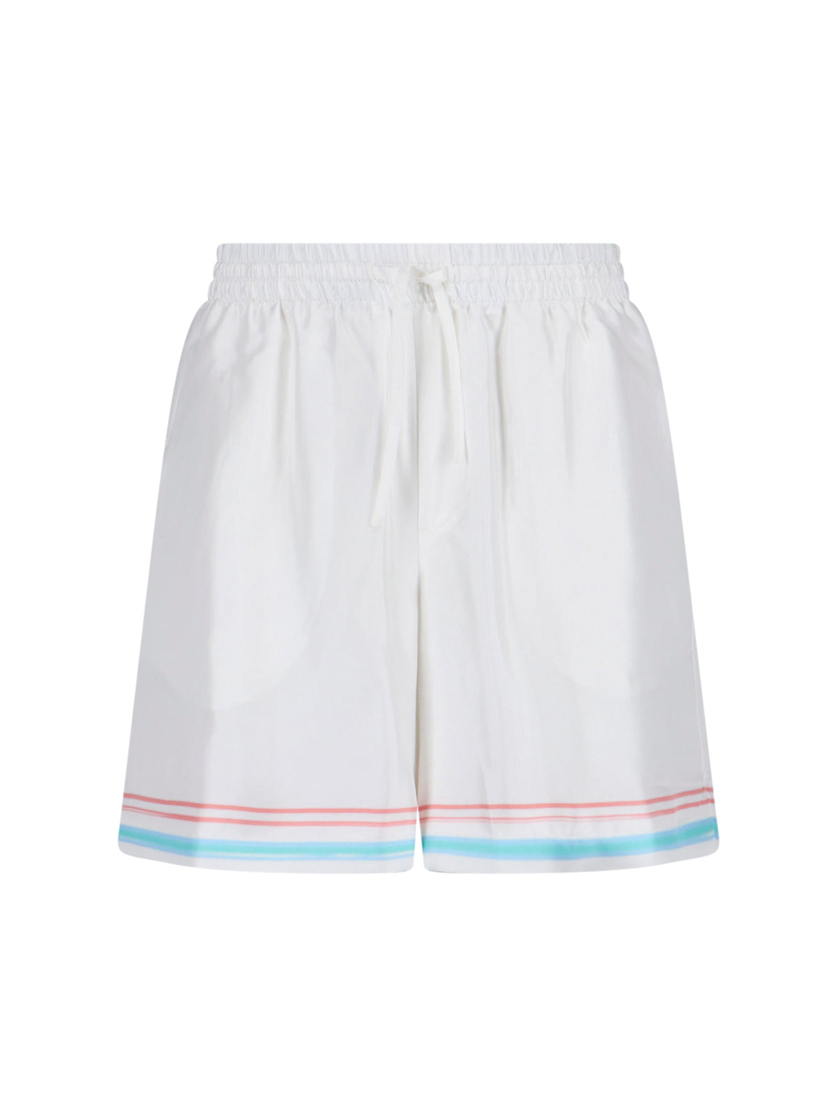 White Dance Joy Silk Shorts