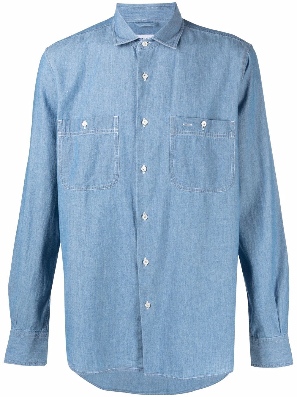 Japanese Chambray Cotton Work Shirt