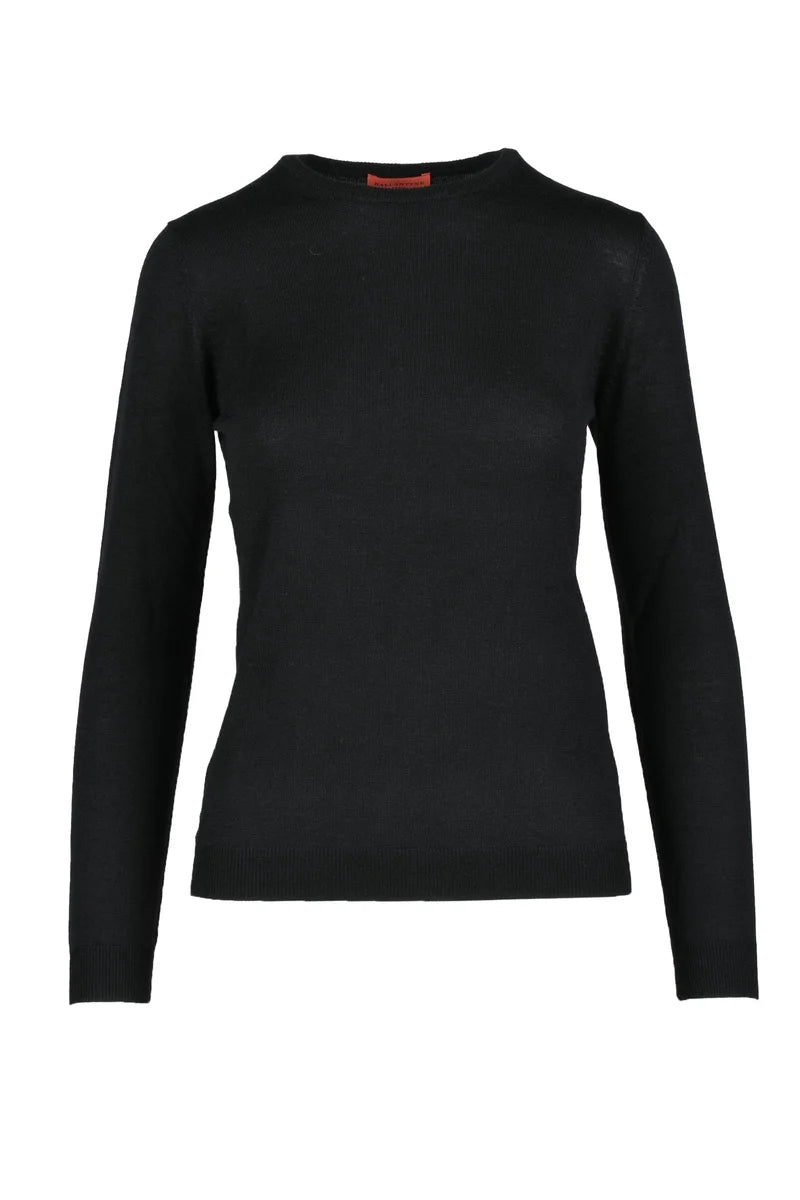 Wool Pullover - Black
