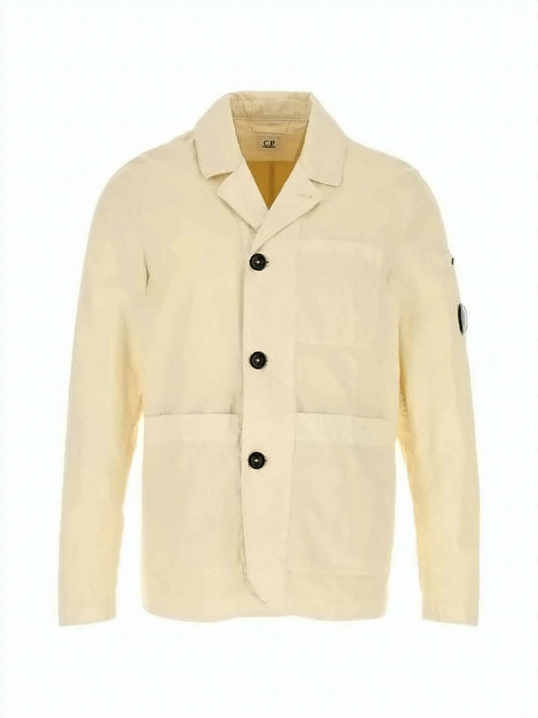 Boxy Silhouette Casual Jacket with Classic Collar