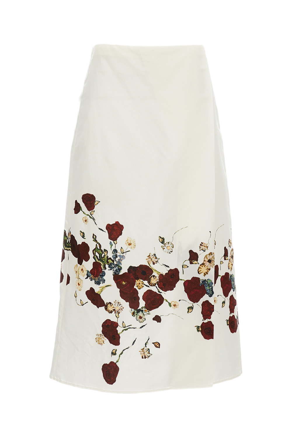 White Skirt with Timeless Silhouette