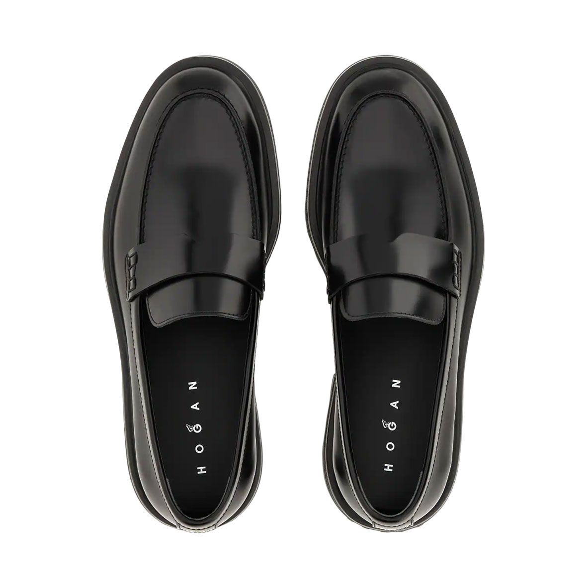 Sophisticated Penny Loafers In Leather