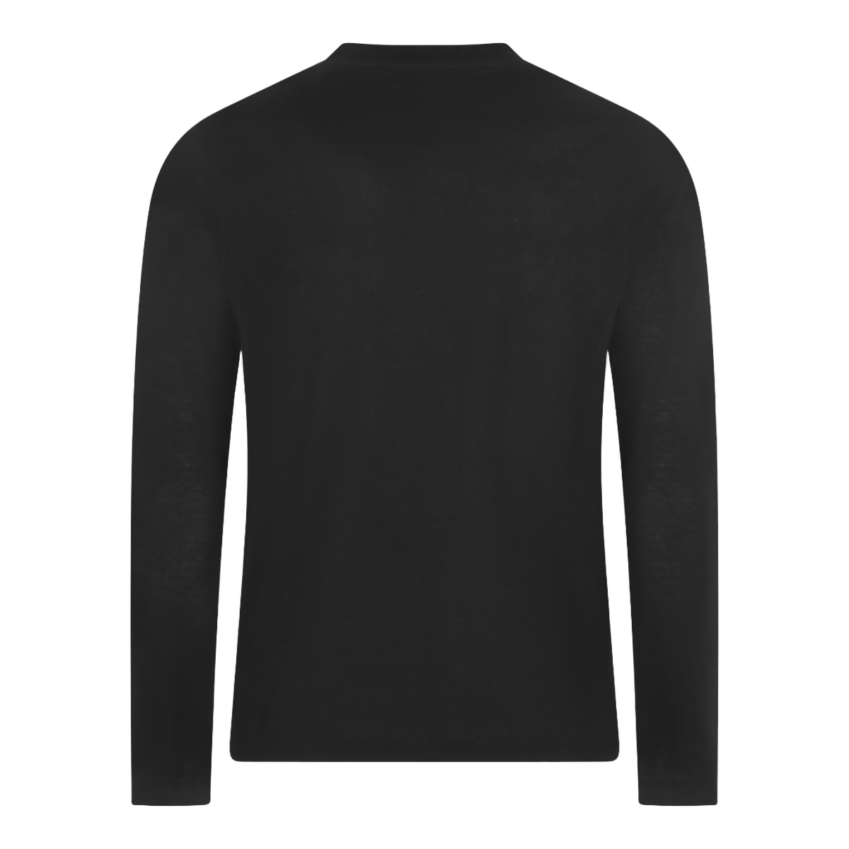 Crew Neck Black Sweatshirt