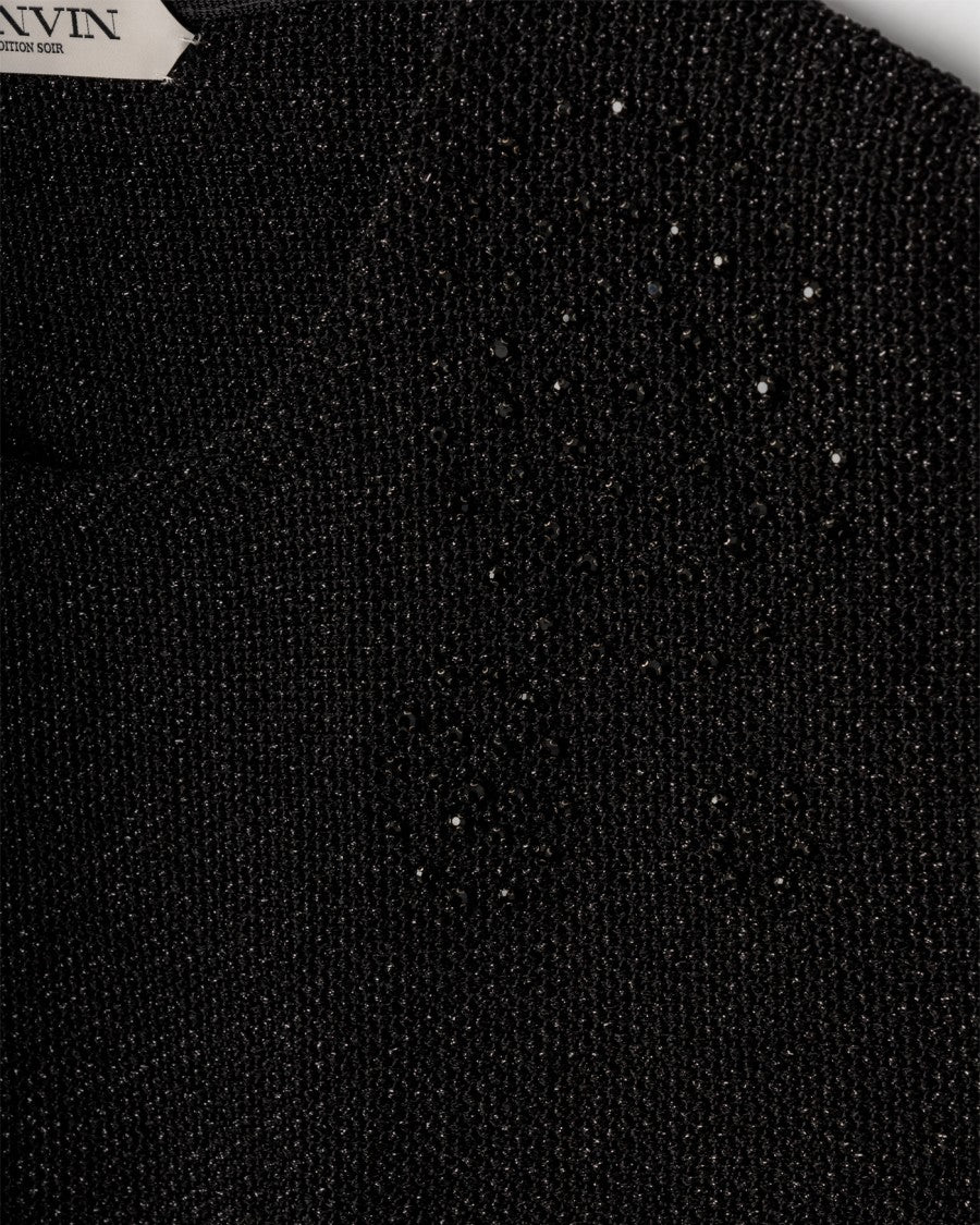 Fitted Black Evening Dress