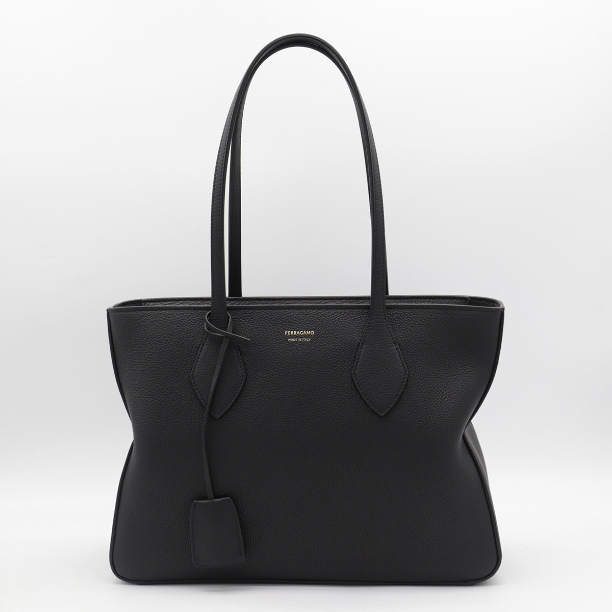 Black Leather Tote